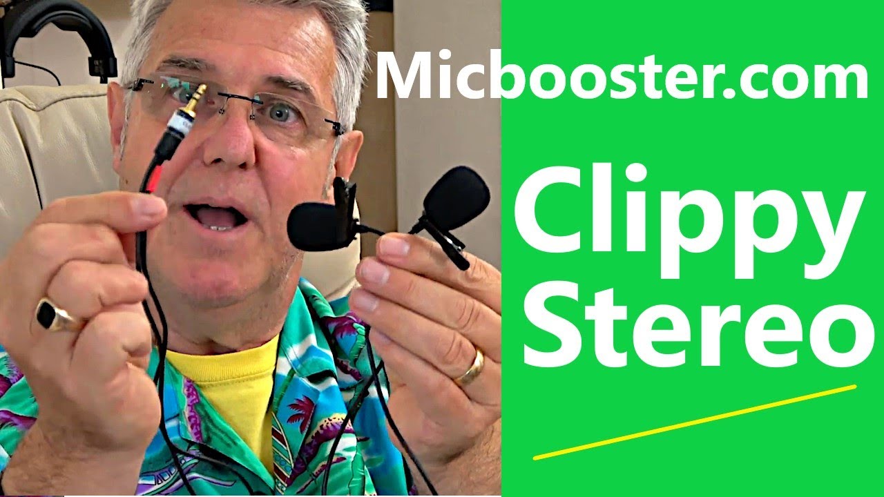 Clippy Stereo EM172 Lavalier - The Lowest Self-Noise Lavalier I've Heard