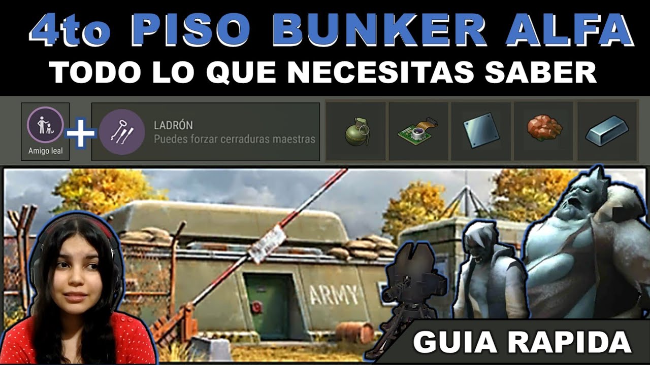 PISO 4 BUNKER ALFA LAST DAY ON EARTH [ALANATIPS]