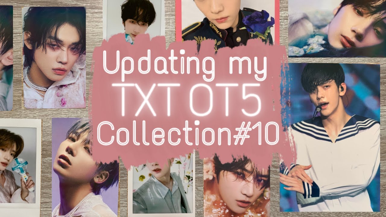 TXT OT5 photocard binder update (FINALLY completing Temptation) ♡ no talking just vibes #10