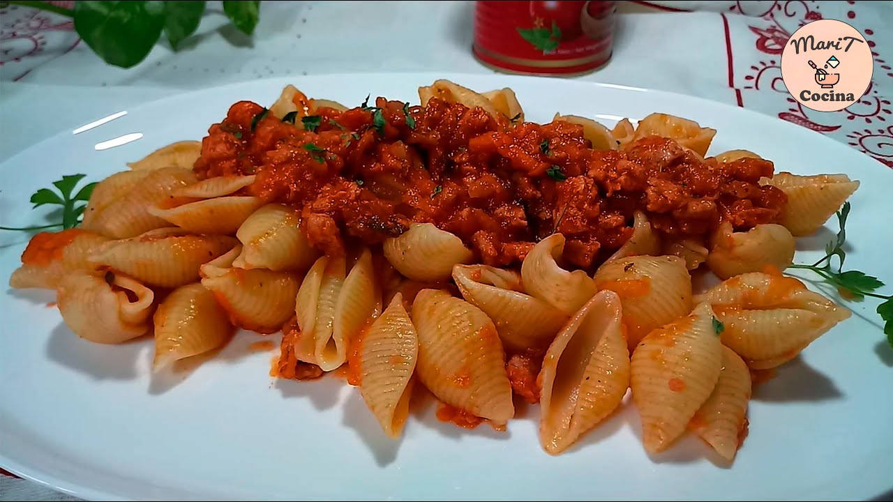 Salsa Boloñesa Vegana con Soja Texturizada | Deliciosa y Fácil | Alta en Proteina MaritCocina