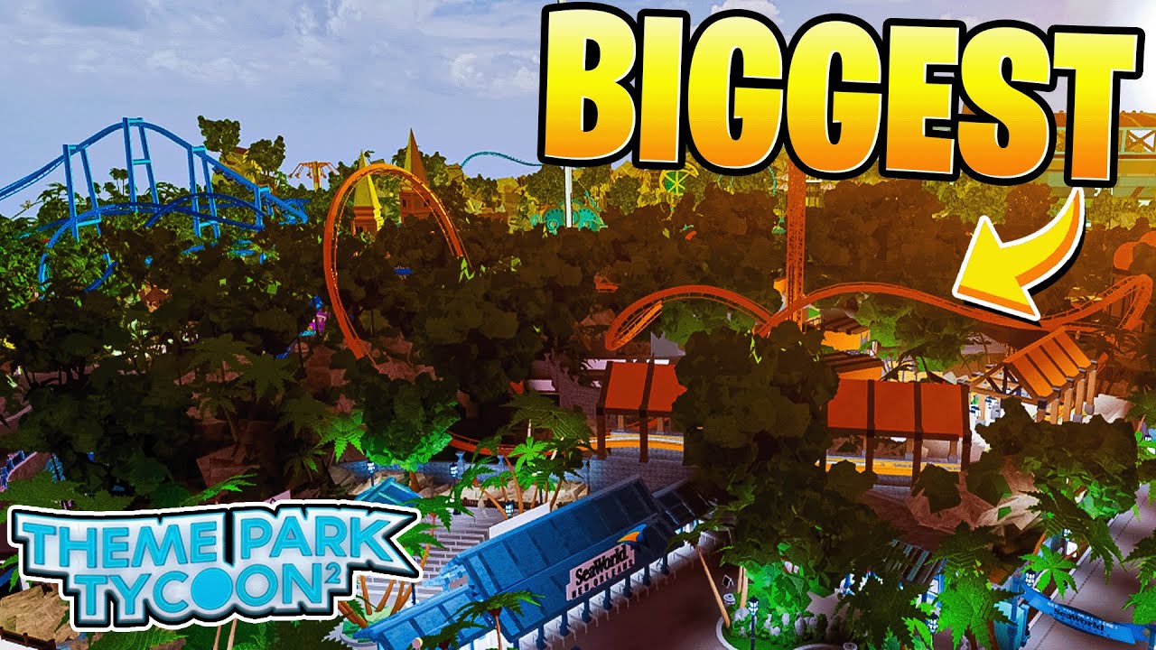 Theme Park Tycoon 2's BIGGEST Park!