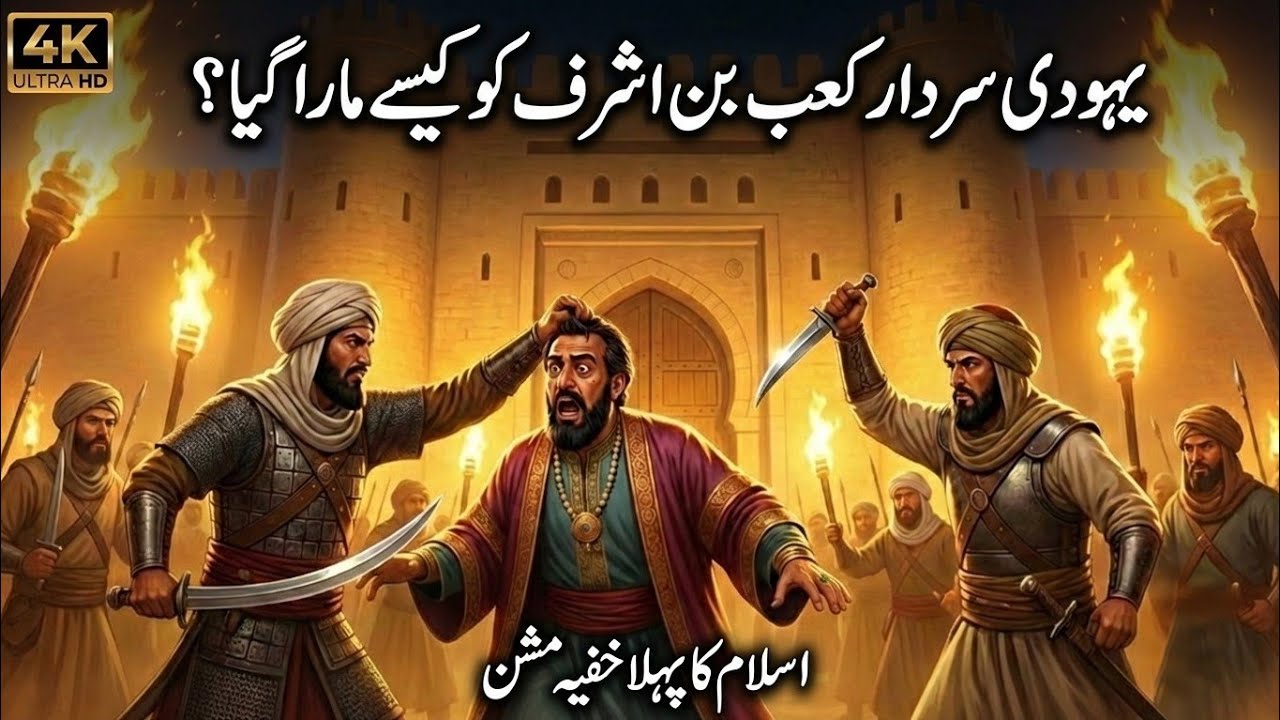 Yahudi Sardar Kaab bin Ashraf Ko Kaisay Mara Gaya? | Islam Ka Pehla Khufiya Mission | Taleem Tech Ai