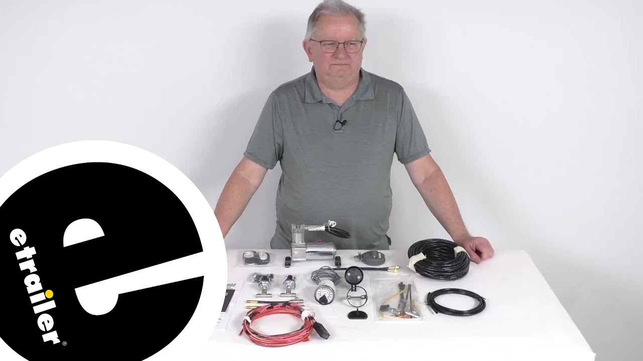 etrailer | Review of Air Lift Air Suspension Compressor Kit - Wired Control - AL25856