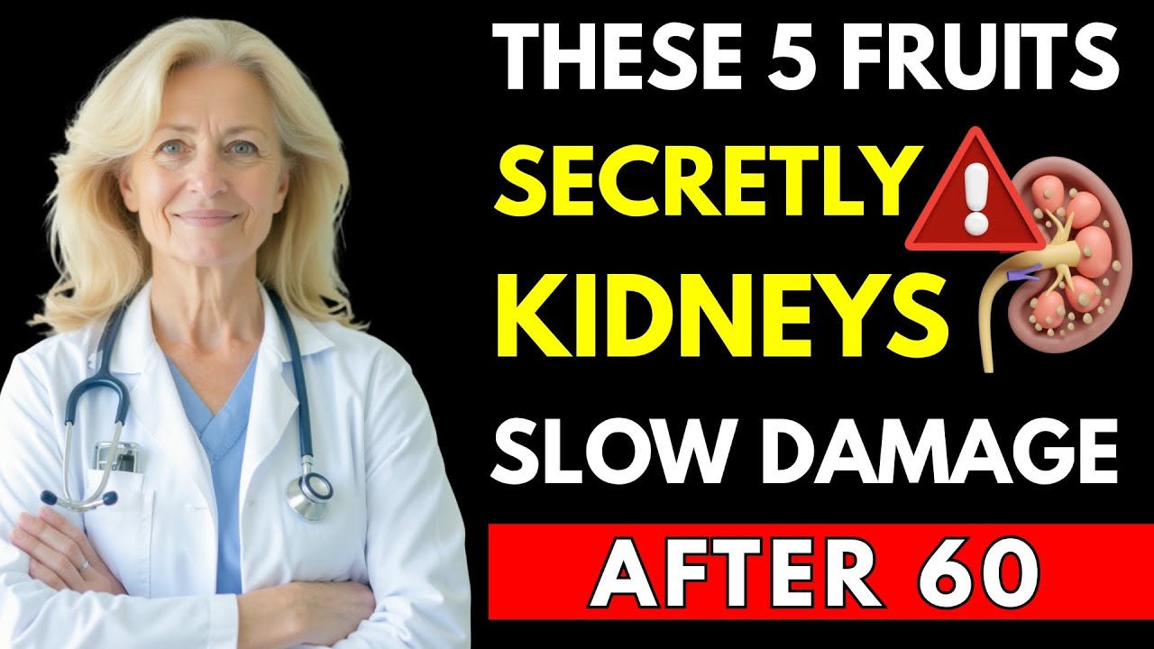 Never Eat These 5 Fruits After 60 – #3 Harms Your Kidneys Daily | Senior Health Tips