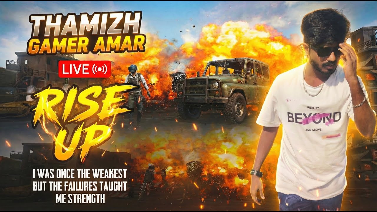 🎮 BGMI Live Tamil | Squad Gameplay | Funny Moments & Clutch | Thamizh Gamer Amar - TGXAMARLIVE
