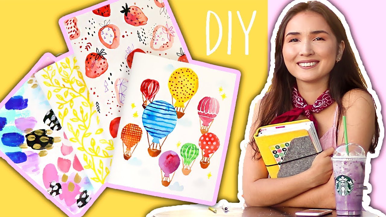 DIY Traveler's NOTEBOOK - блокнот без сшивания ДЕКОР ОБЛОЖЕК Back to School