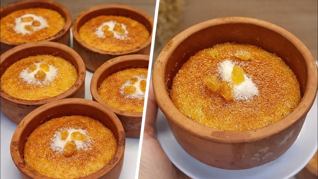 بسبوسة الخلاط في 10 دقايق ⏱️ أسهل بسبوسة للمستعجلين في رمضان