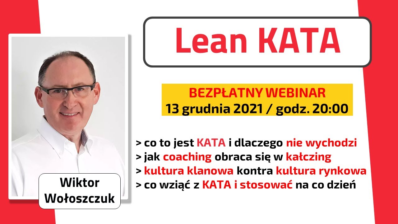 Lean KATA / Co to jest i dlaczego nie wychodzi? / Wiktor Wołoszczuk