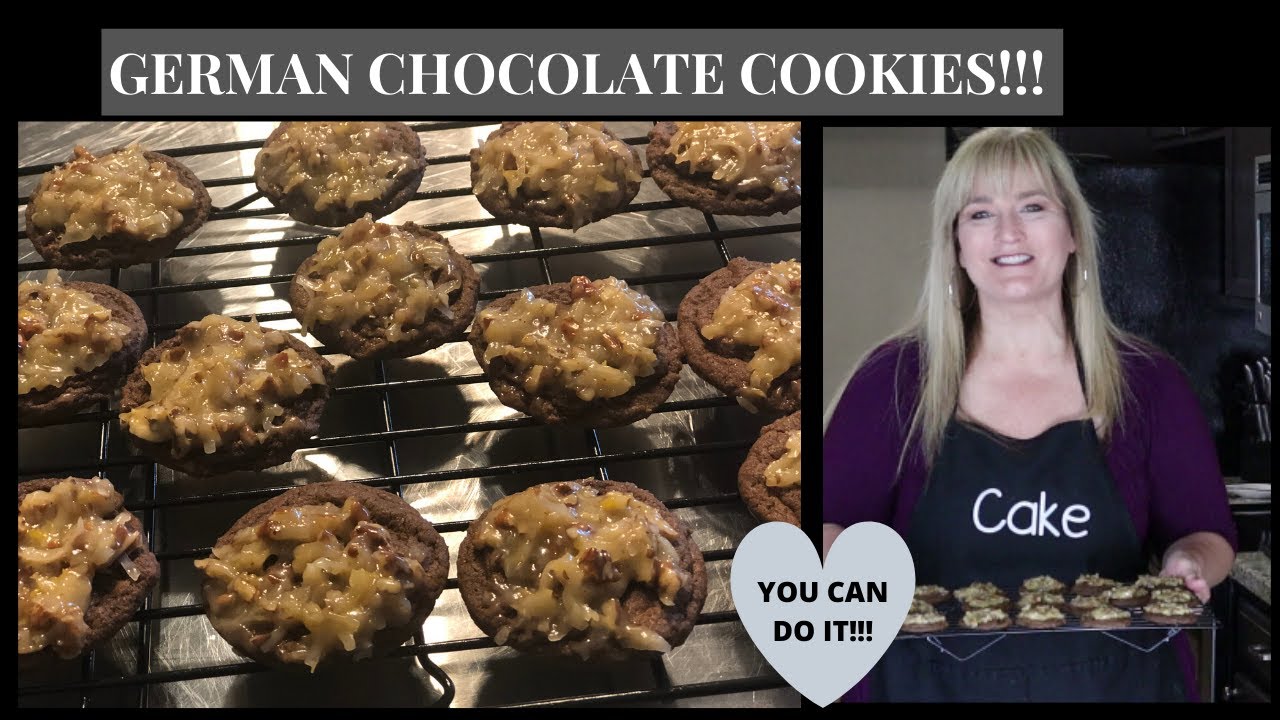 How to make German Chocolate Cookies l Recipe l Tutorial