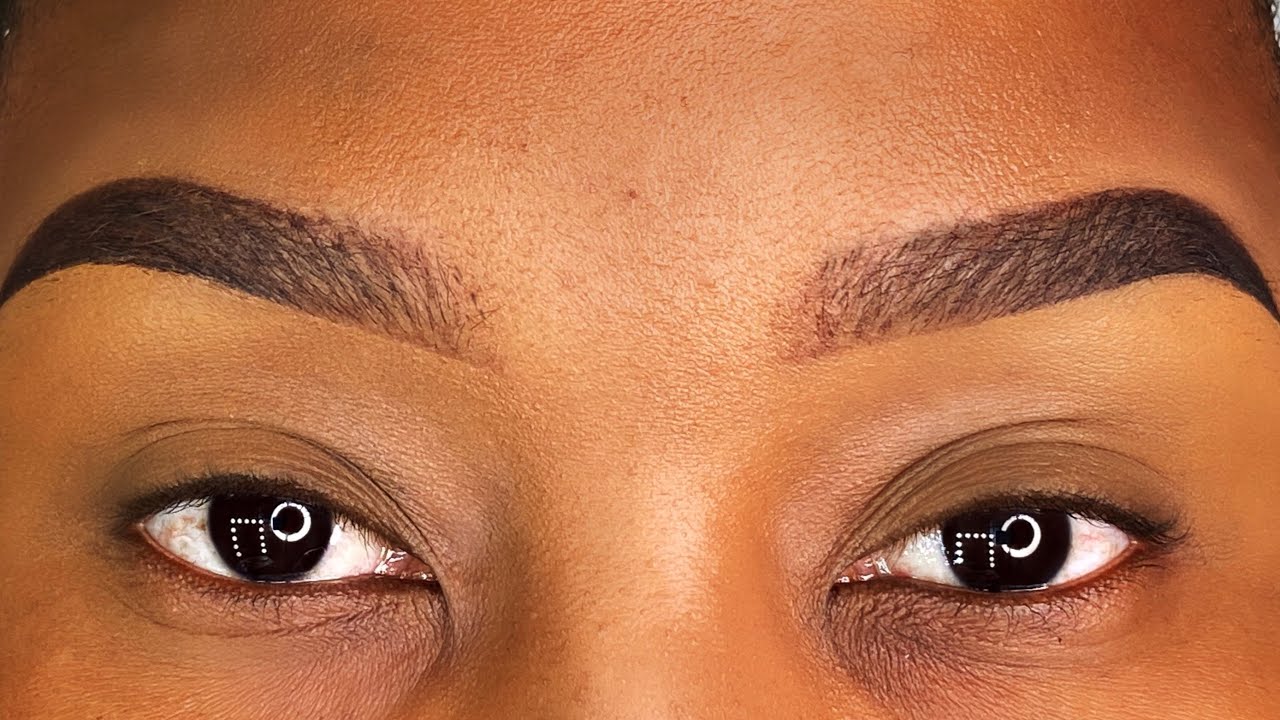 EYEBROW SCULPTING ♥️💄| A step by step tutorial of how I do my eyebrows| Jessica Molefe