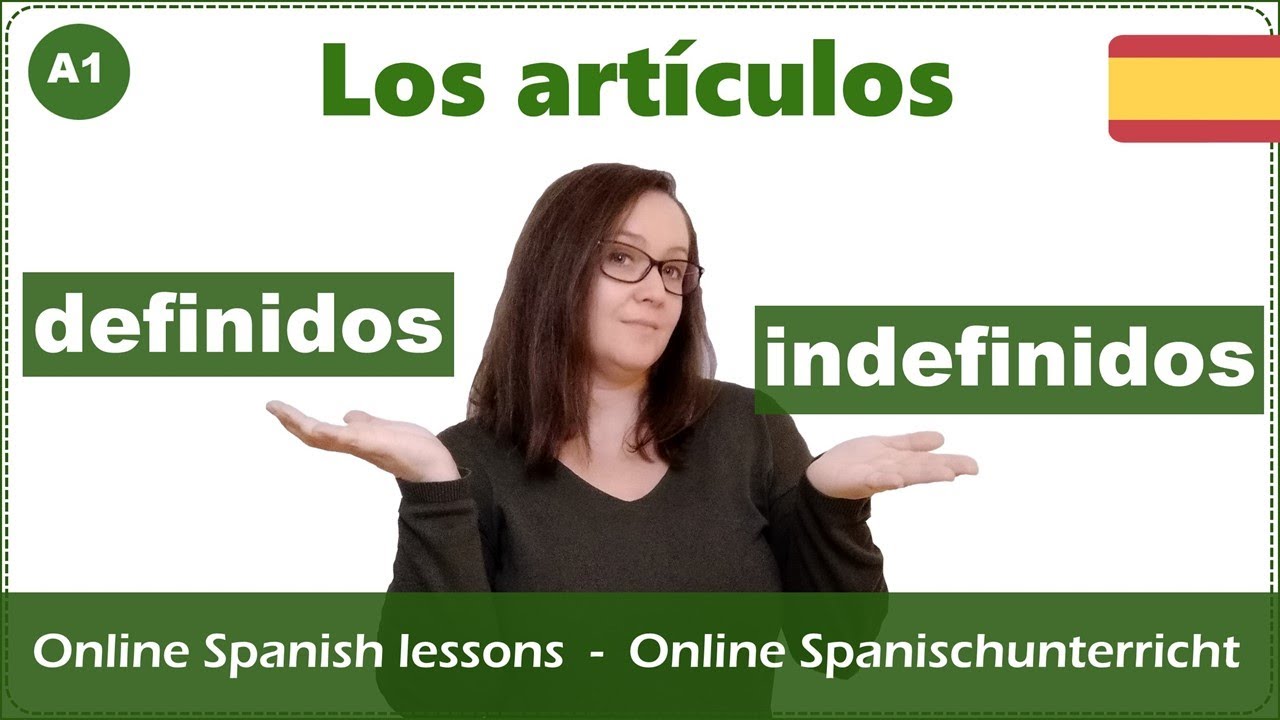 📌Artículos definidos e indefinidos: el, la, los, las, un, una, unos, unas │Principiantes español 🎉