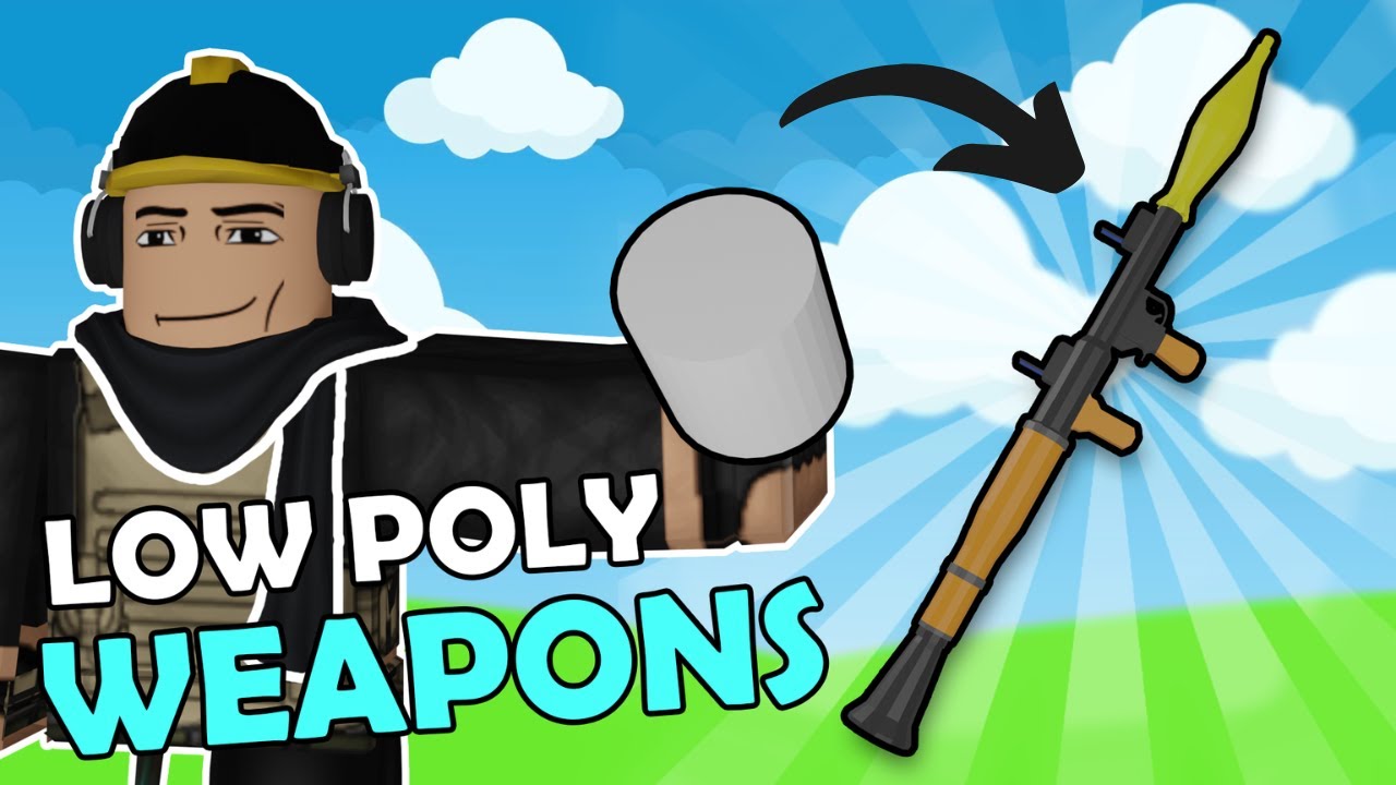 How to create weapons in blender