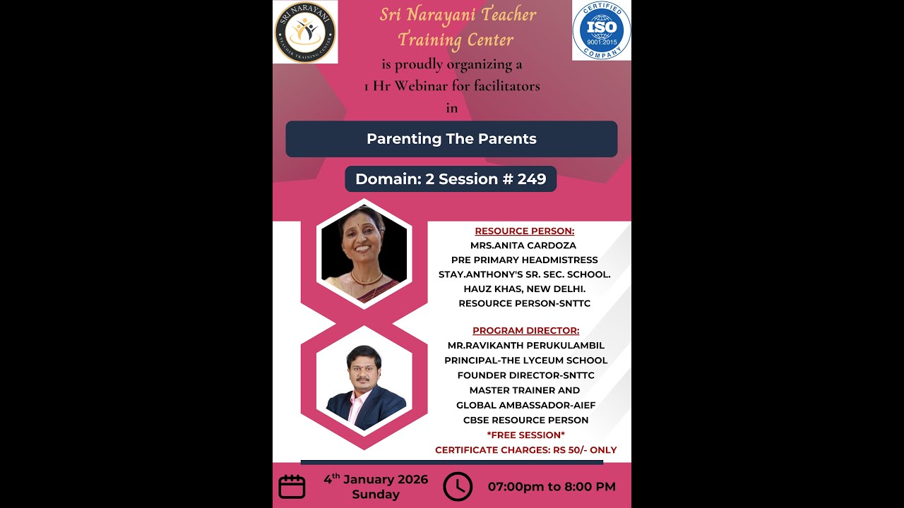 Session #249 Parenting the Parents