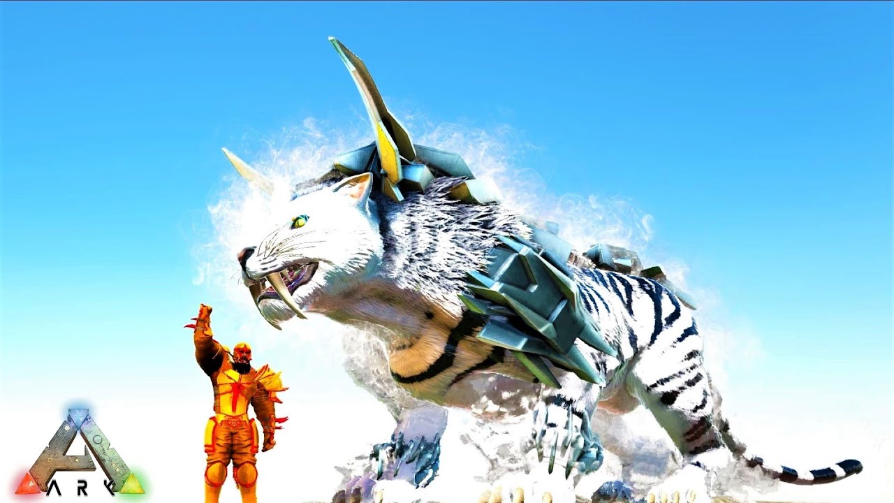 MAJESTIC WHITE TIGER & TEK BROODMOTHER BOSS | ARK Survival Evolved AG REBORN MEGA MODDED E39