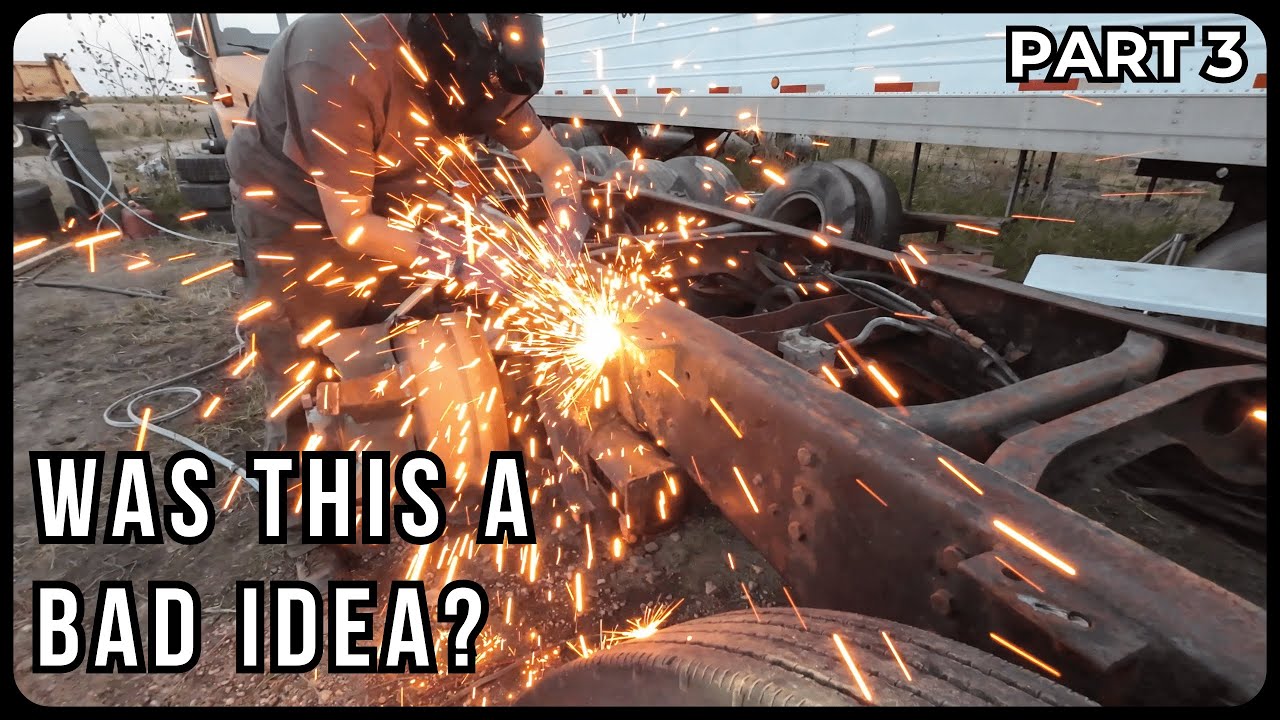 Restoring My DREAM Cabover - Pt 3 - Lift Axel Removal