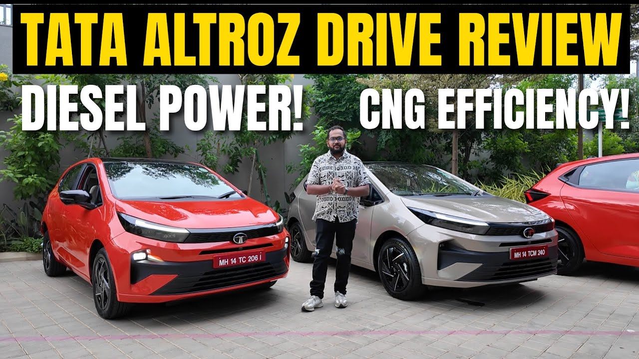 2025 Tata Altroz - Diesel & CNG Drive Review! | @MotorBeam