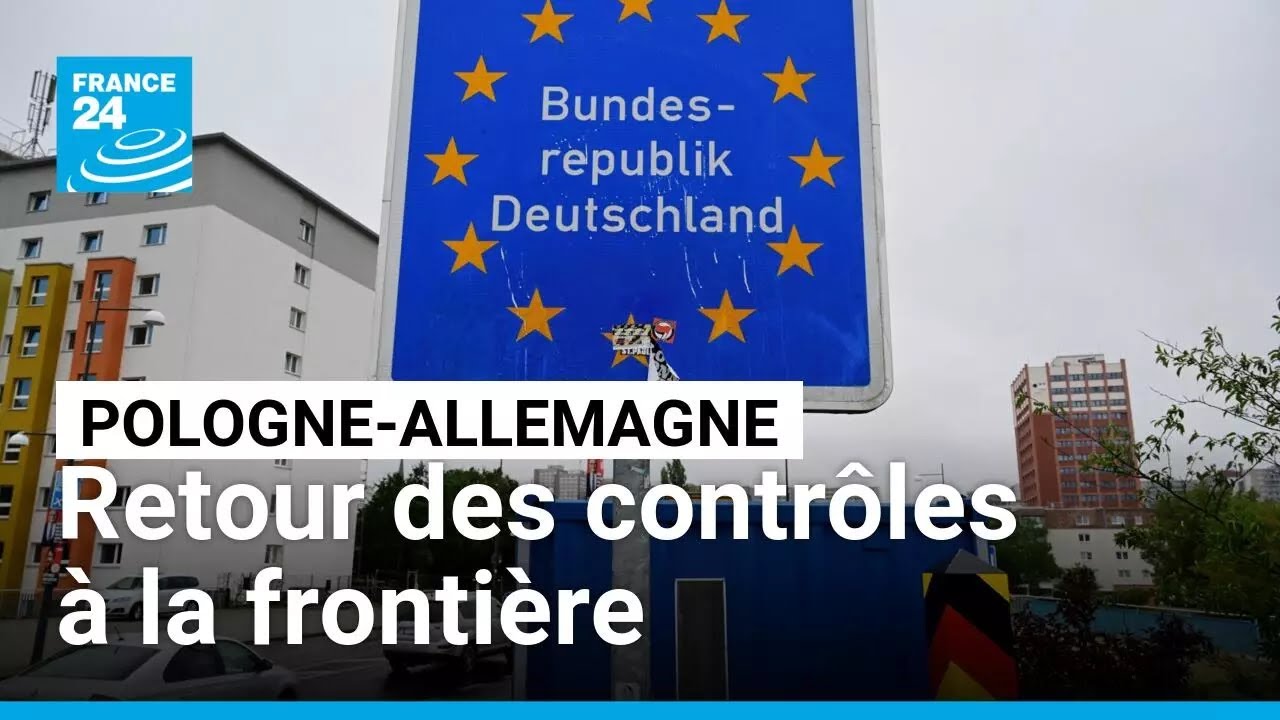 La Pologne introduit des contr&ocirc;les aux fronti&egrave;res avec l'Allemagne et la Lituanie &bull; FRANCE 24