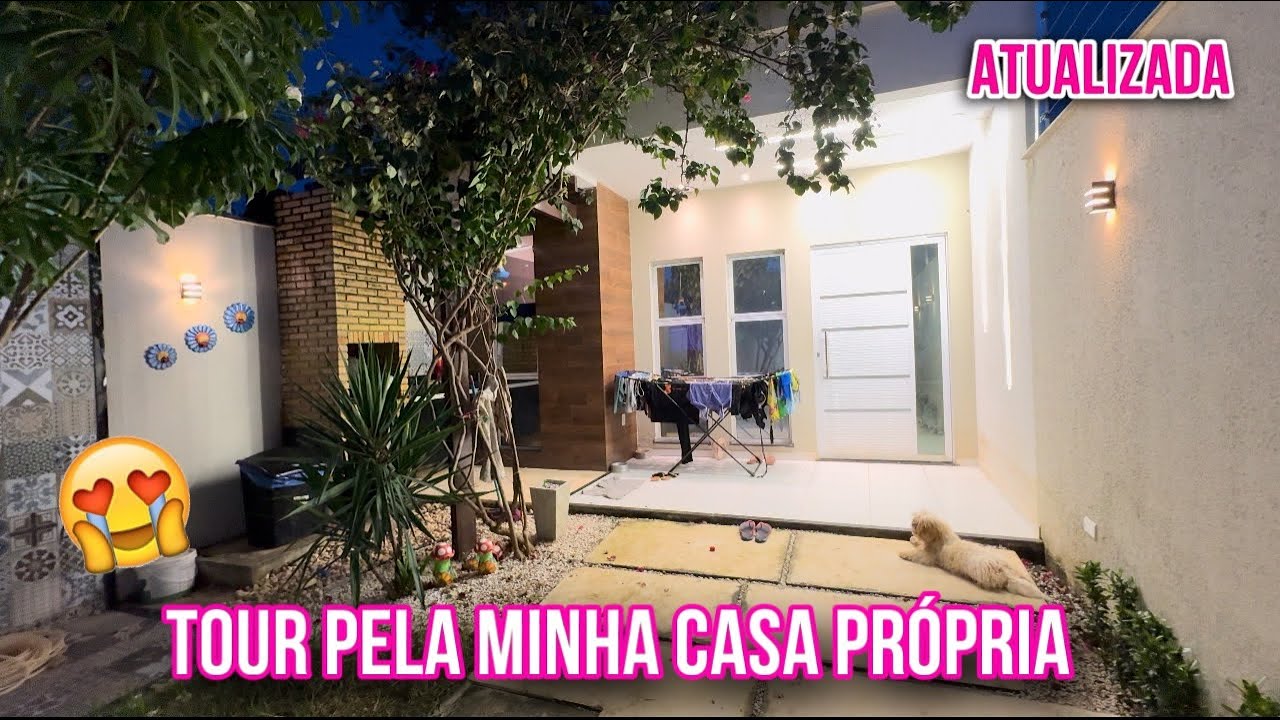 TOUR PELA MINHA CASA PRÓPRIA😭🙌🏻 ATUALIZADA - DEPOIS DA REFORMA!! FICOU LINDA😍
