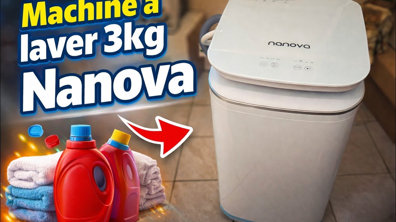 Machine à laver NANOVA Q1 
