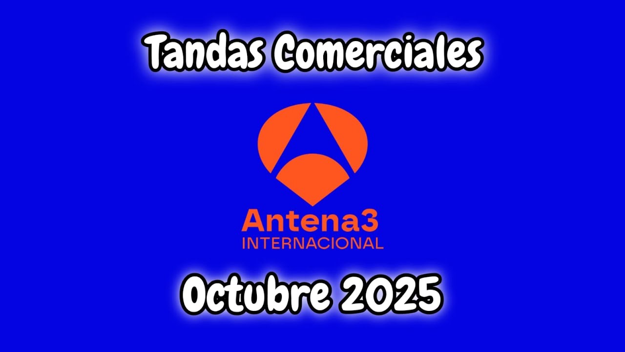 Tandas comerciales | Antena 3 Internacional | Octubre 2025 | Mr. Koala 40