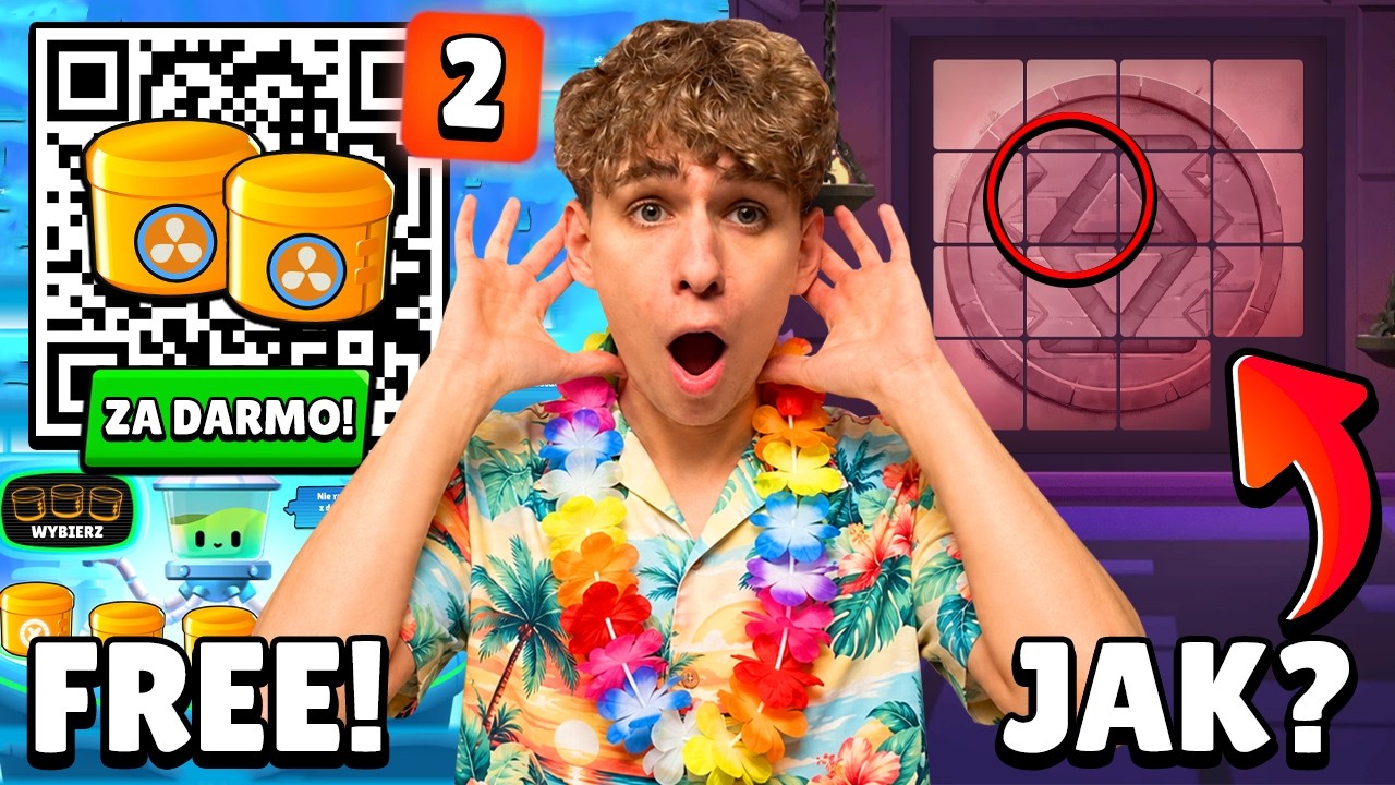 DZIAŁAJĄCY KOD QR na SMOOTHIE DROPY + NAJTRUDNIEJSZA ZAGADKA w BRAWL STARS! 😱