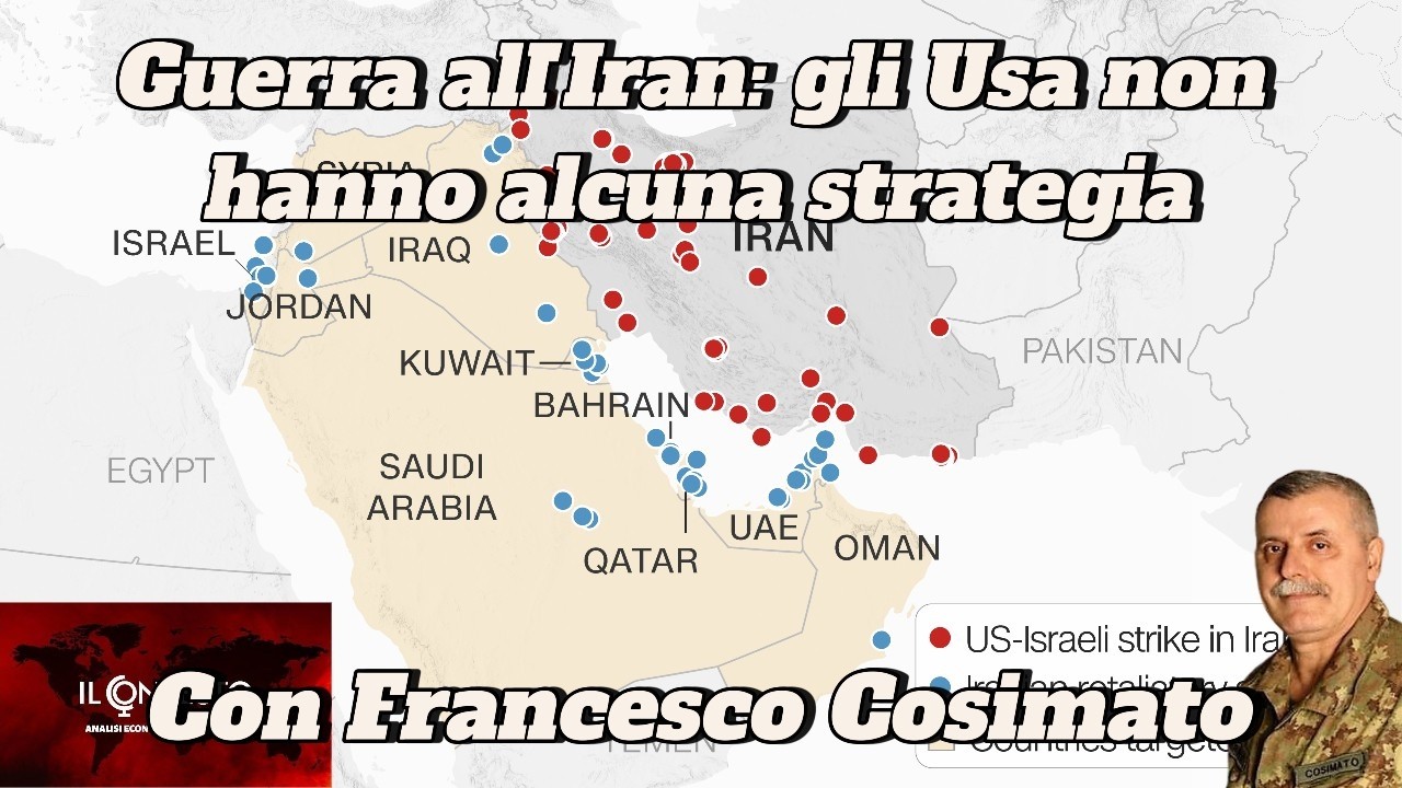 Guerra all&rsquo;Iran: gli Stati Uniti non hanno alcuna strategia | Francesco Cosimato