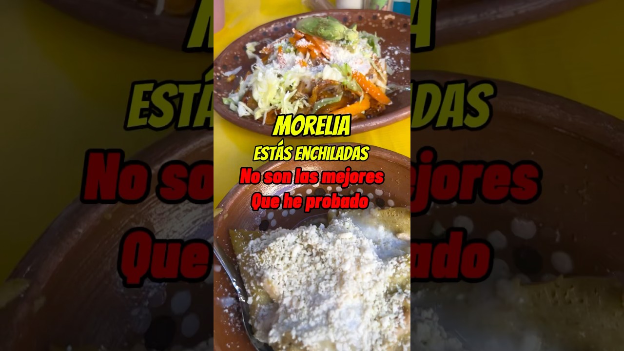 Comenzamos con la tragadera en Morelia #comida #viajes #comidamexicana #foodie