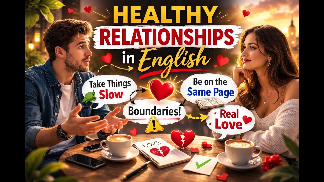 Healthy Relationships in English 💬 | Real Love Vocabulary & Boundaries (Podcast)