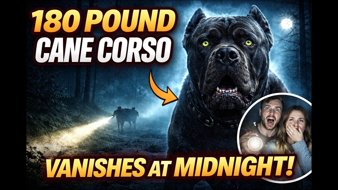 180 Pound CANE CORSO Vanishes at Midnight for 3 Months – What Family Found Will SHOCK You
