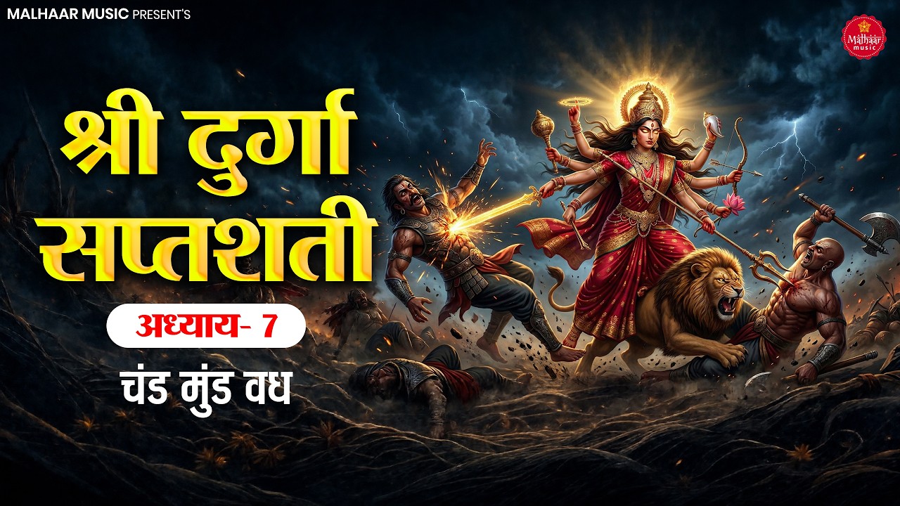 दुर्गा सप्तशती पाठ अध्याय 7 Durga Saptashati Path Chapter 7 | Durga Saptashati Episode 7