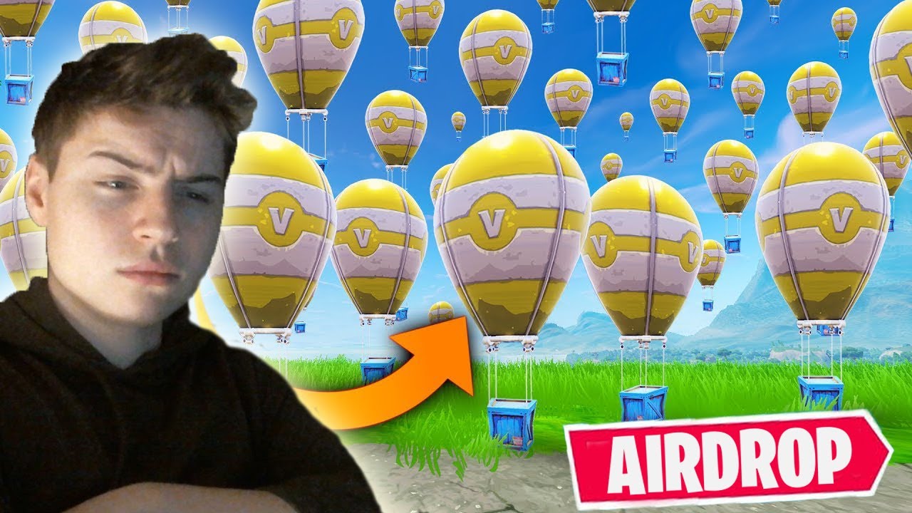 Sadece *AİRDROP* Win Alma Challenge !! (Türkçe Fortnite)
