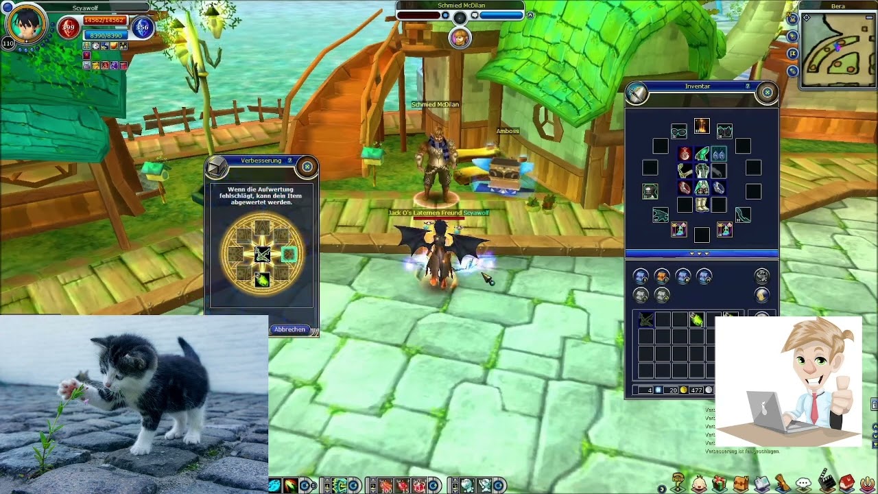 Fiesta Online: Legendary bauen, uppen und DMG Vergleich (Reaktion) 120er legendäre Items bekommen