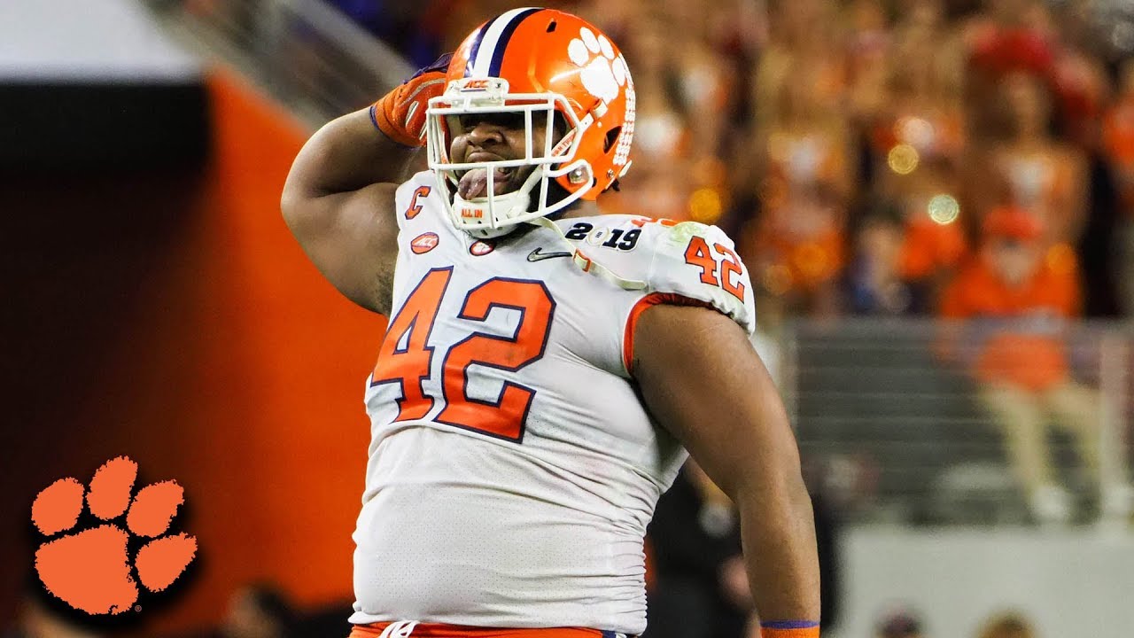 Clemson DL Christian Wilkins Top Plays 2018