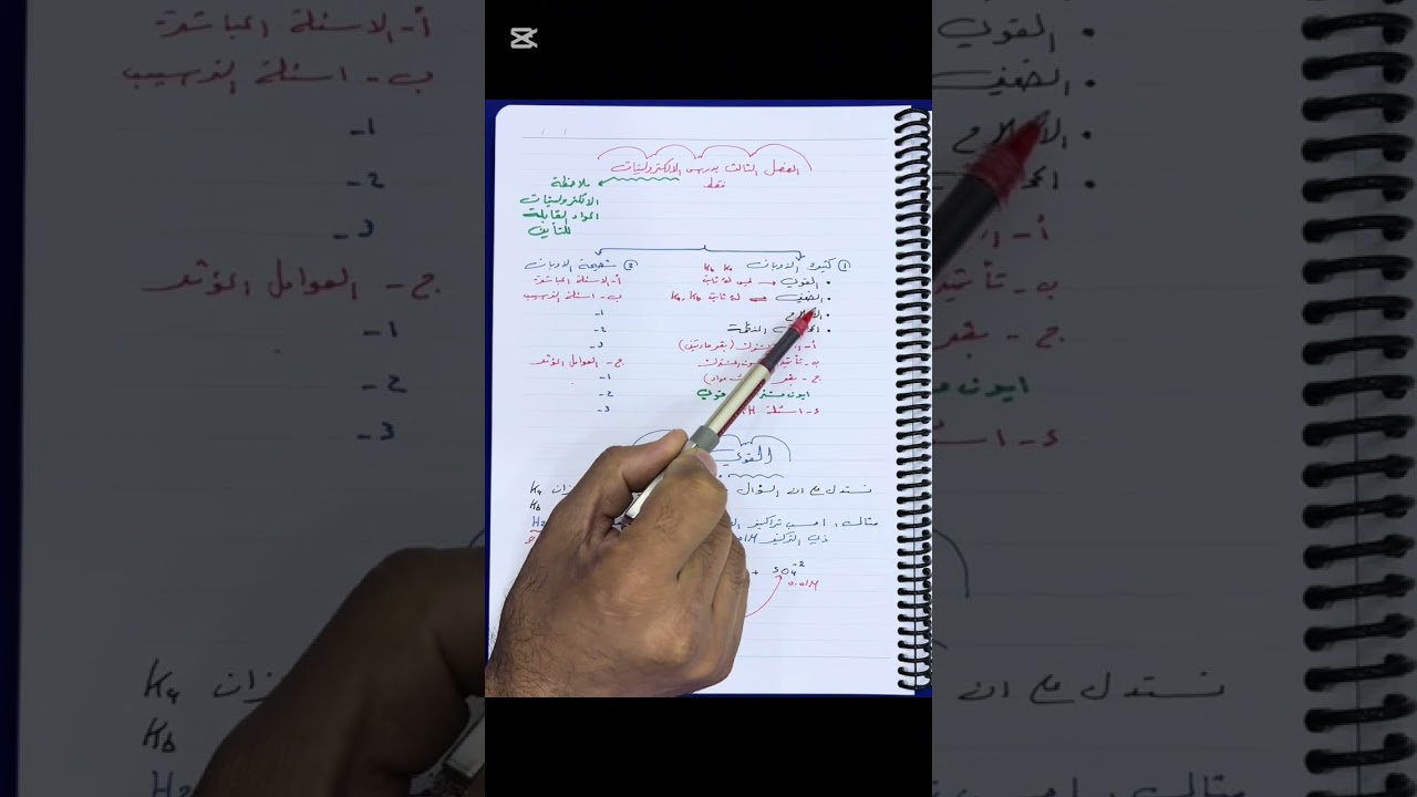 محاضرة 4: الفصل الثالث: كيف تسيطر ع مسائل الاملاح وحساب الكتلة خلال نصف ساعة فقط