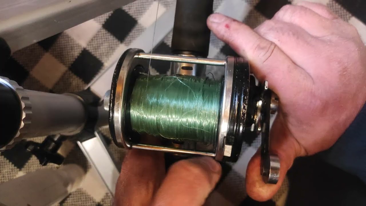 Testing ABU Ambassadeur 10 000 C will line or reel break when I try to turn it with full drag.
