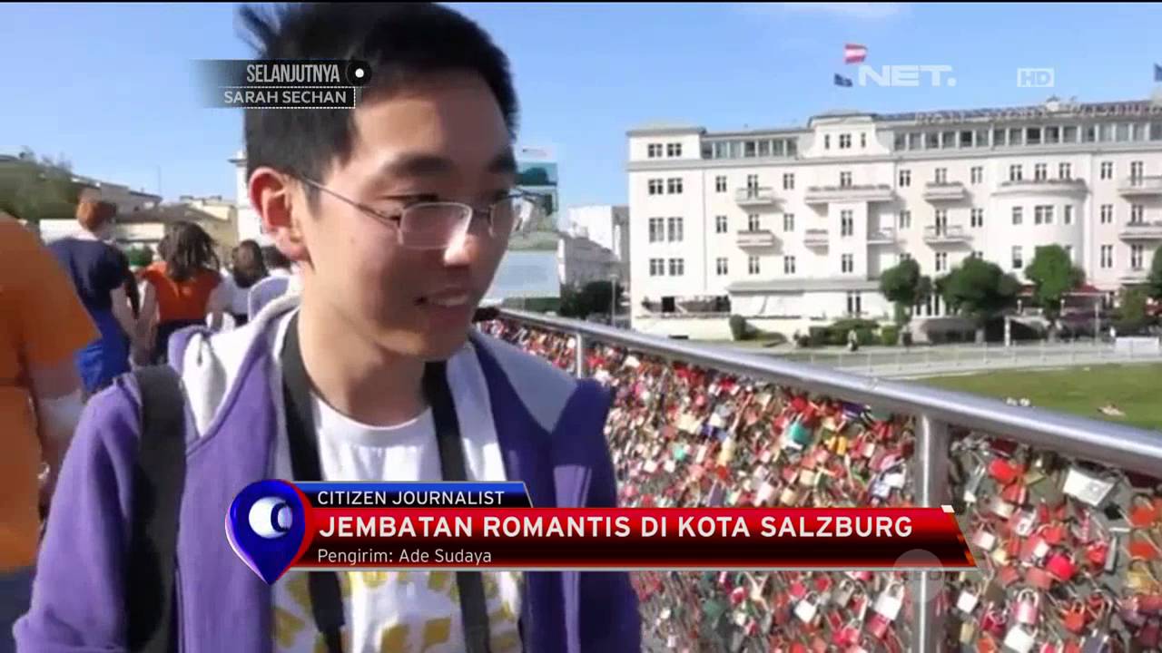 Kisah Dibalik Cerita Jembatan Romantis Gembok Cinta di Austria - NET12