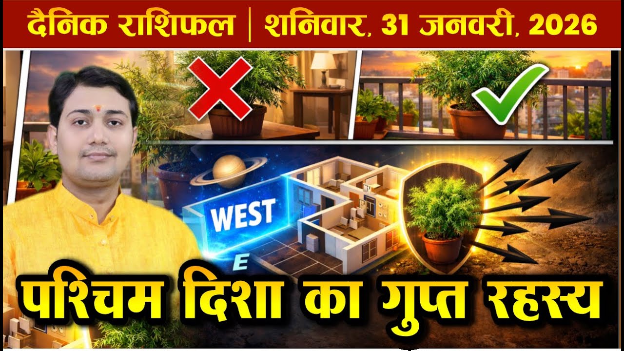 31 January 2026 |Aaj Ka Rashifal | Shami Plant: Good or Bad? दक्षिण भारत में लोग घर की दहलीज पर...
