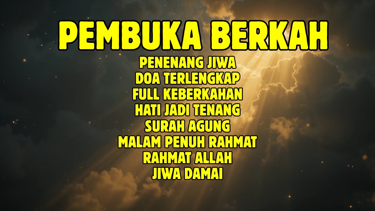 👉 MUROTAL MALAM PALING DICARI | AL FATIHAH • YASIN • AR RAHMAN • AL KAHFI • AL MULK • AL WAQIAH