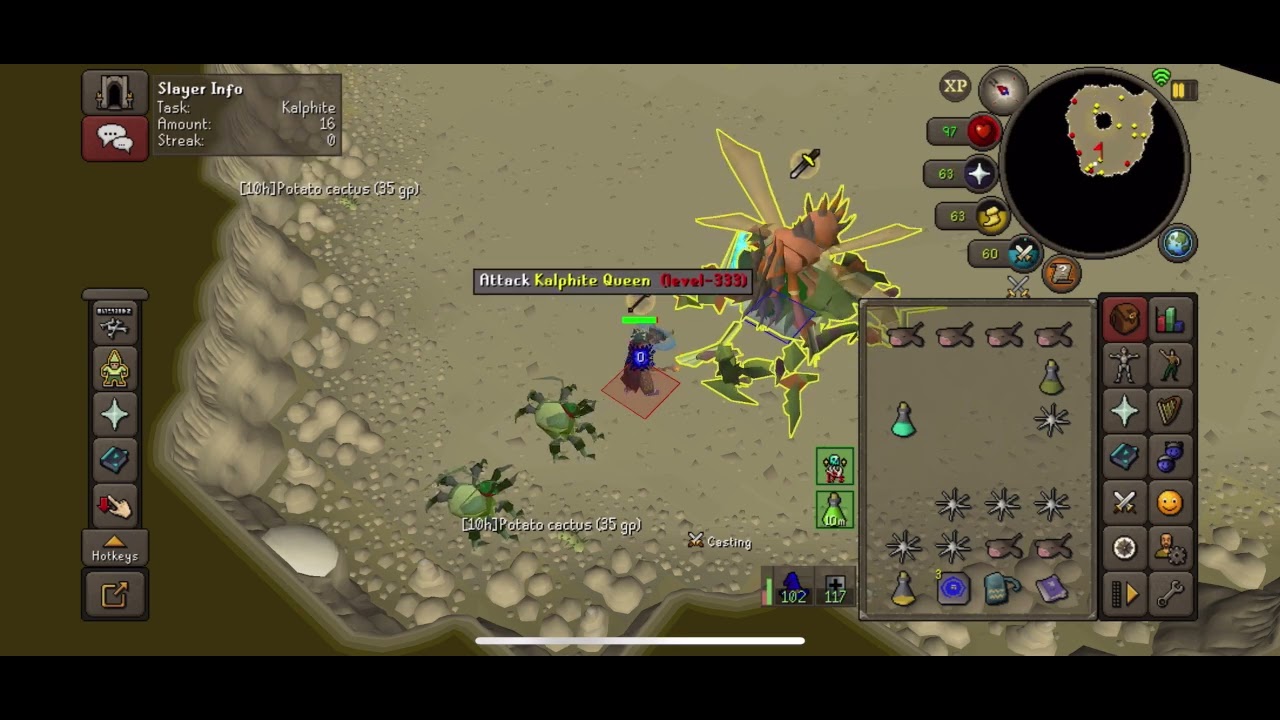 Eye of Ayak at KQ (no imbued heart, ahrims setup)