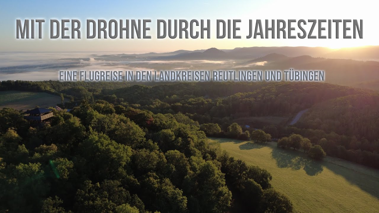 Mit der Drohne durch die Jahreszeiten