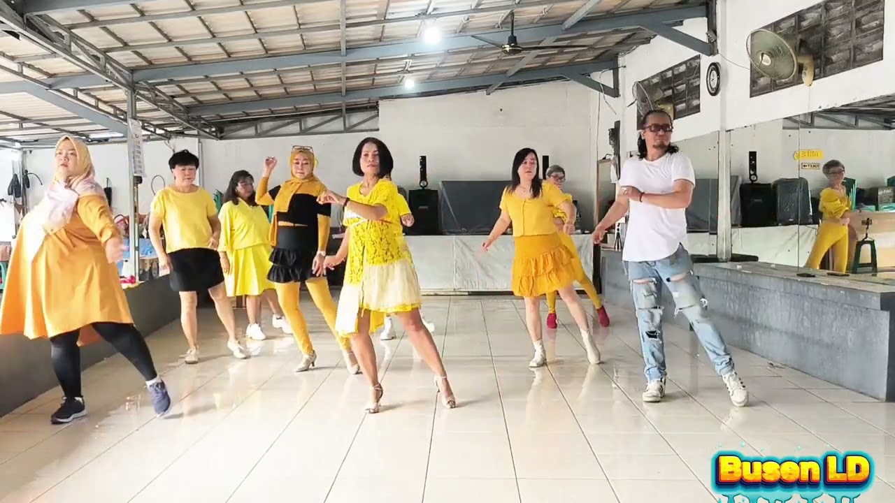 Vieni Al Mare Line Dance || Choreo:Ivonne Verhagen (NL) & Remco Zwijgers (NL)|| Busen LD || Yanz