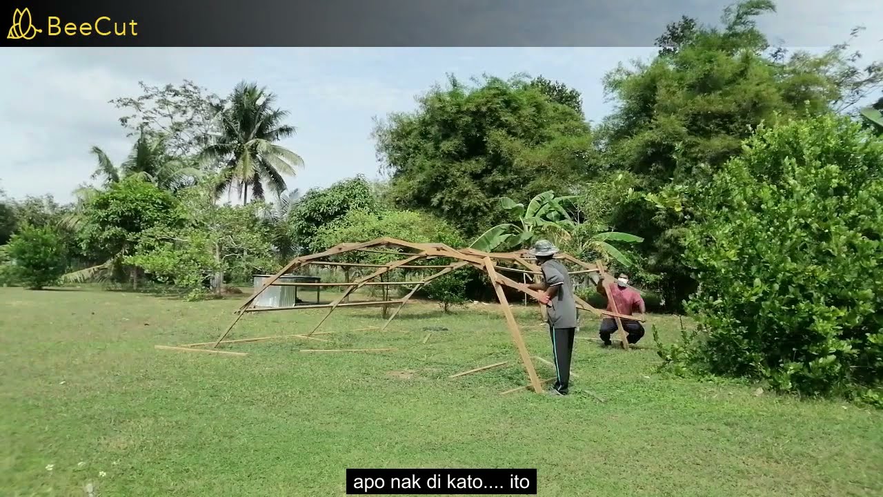 BEHIND THE SCENES - GREENHOUSE. DA VINCI BRIDGE.