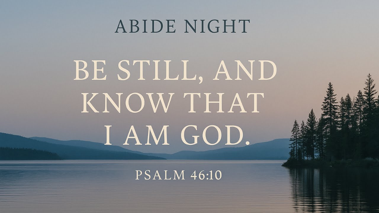Abide Night | Rest, Refresh, & Be Still with God 📱