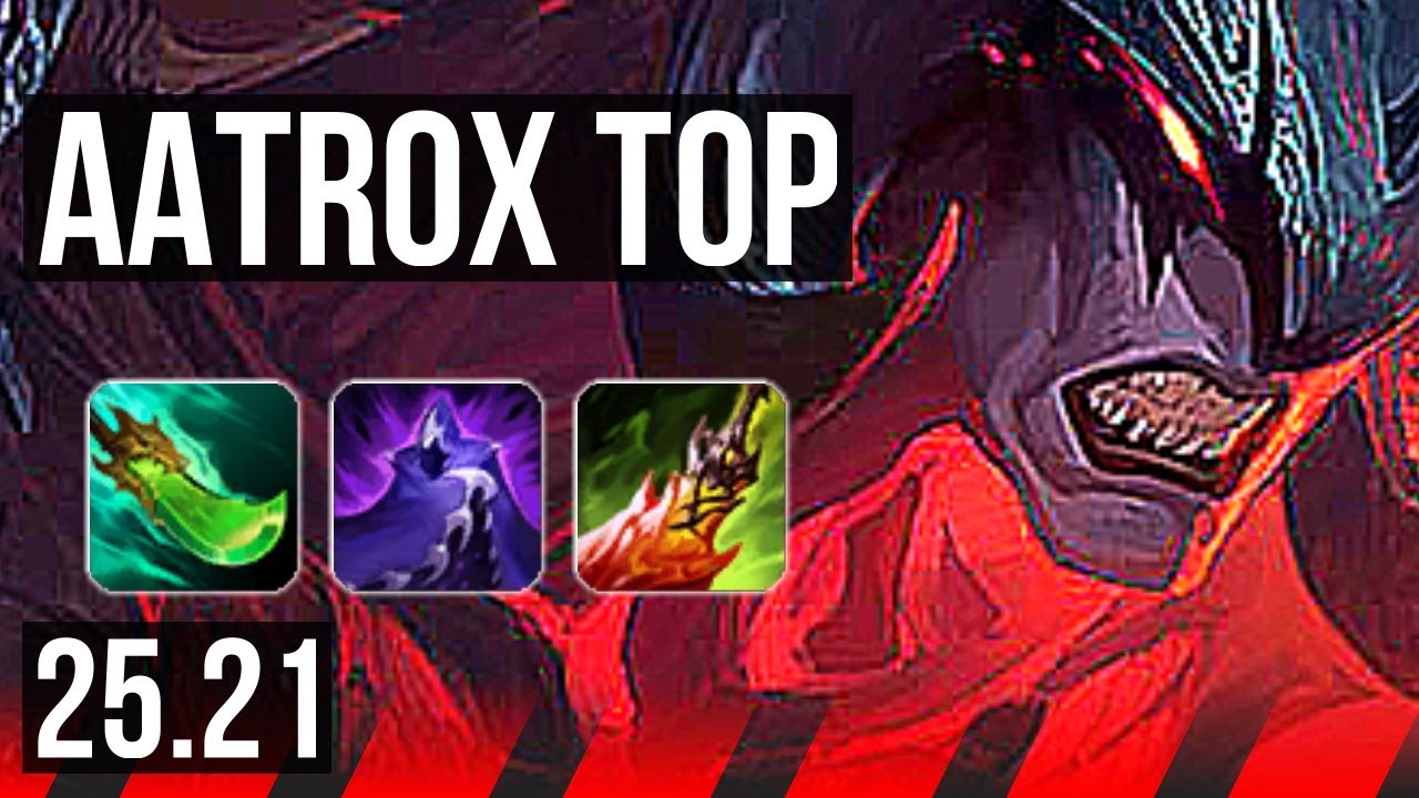 AATROX vs GAREN (TOP) | 7 solo kills, 11/2/10, Legendary | EUW Master | 25.21