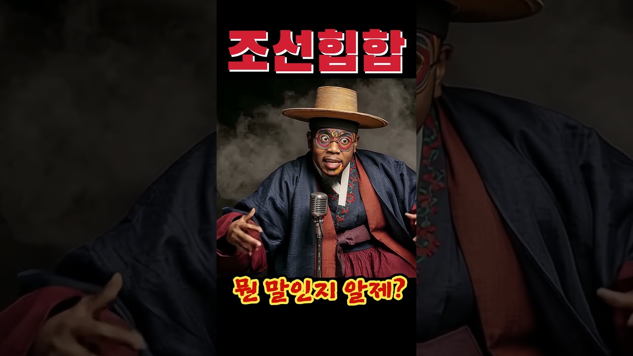 #조선힙합 