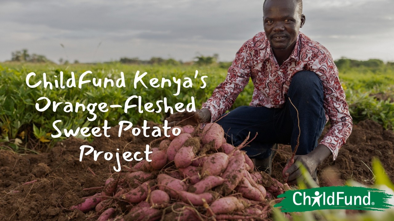 ChildFund Kenya's Orange-Fleshed Sweet Potato Project