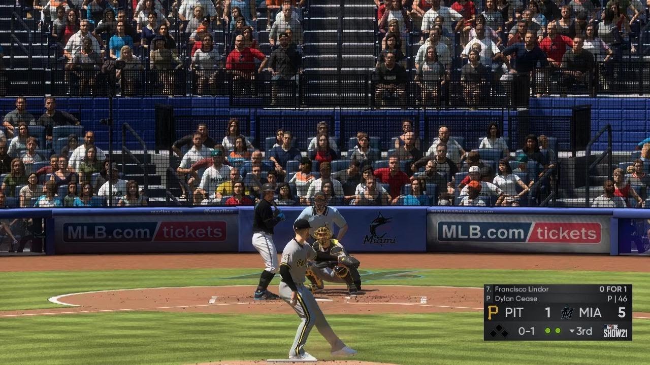 MLB The Show 21 2025 Fantasy draft Marlins Lindor home run #31