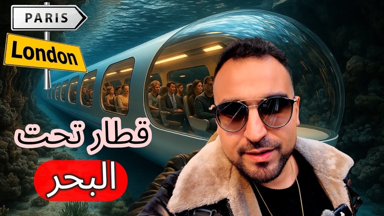سافرت إلى لندن في القطار تحت البحر 😳🇬🇧