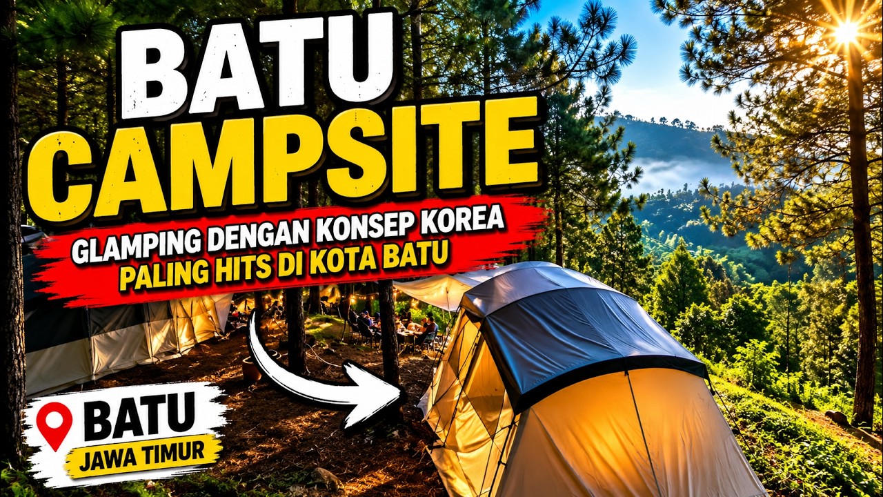 BATU CAMPSITE MALANG - TEMPAT CAMPING HITS DENGAN VIEW GUNUNG & SUNRISE