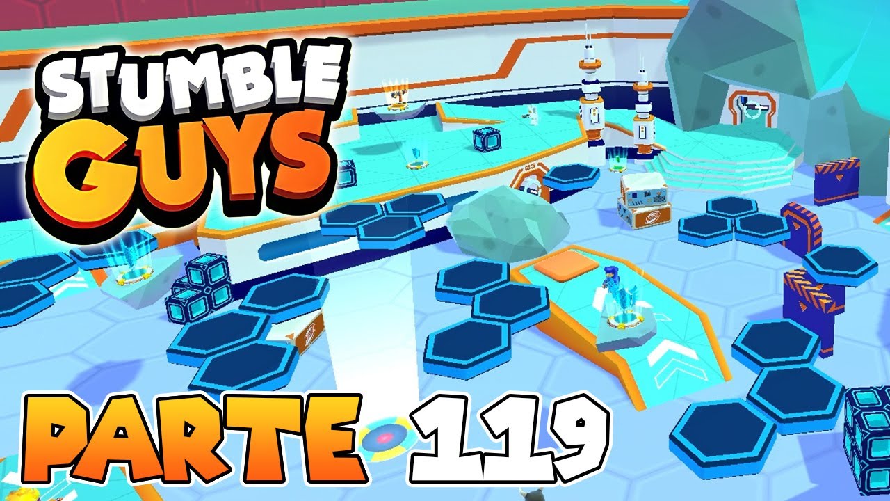 ¡JUEGO EL NUEVO MAPA DE NERF! | PARTE #119 | STUMBLE GUYS